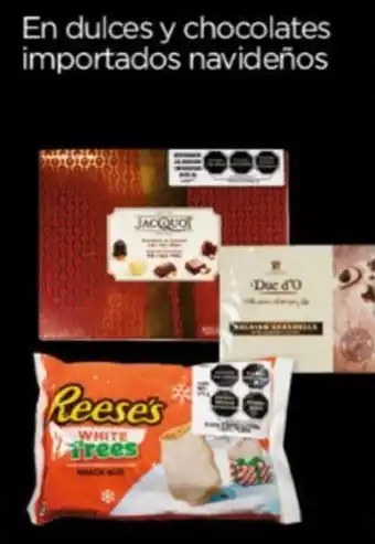 En dulces y chocolates importados navideños