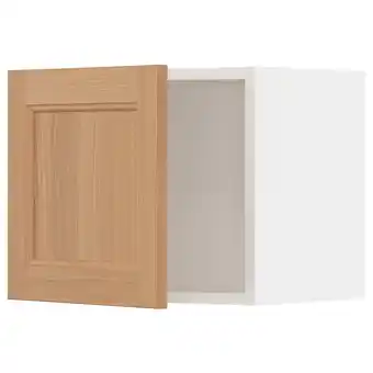 IKEA Sektion Gabin pared 1 puerta c/ estantes, blanco/vedhamn roble, 46x37x38 cm oferta