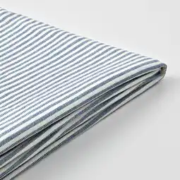 IKEA Bergmund funda para silla, rommele azul oscuro/blanco oferta