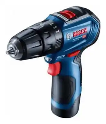 Mercado Libre Taladro percutor atornillador inalámbrico de 10mm bosch gsb 12v-30 12v + 2 baterías de 2ah + accesorios con maletín de transp oferta