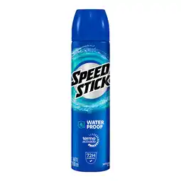 Farmacias YZA Speedstick waterproof aerosol caballero 91g 1 pza oferta