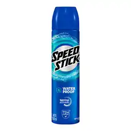 Farmacias YZA Speedstick waterproof aerosol caballero 91g 1 pza oferta