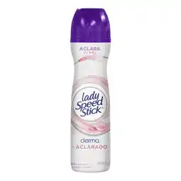 Farmacias YZA Lady speed stick derma pearl desodorante spray 150ml oferta