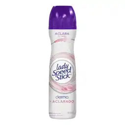Farmacias YZA Lady speed stick derma pearl desodorante spray 150ml oferta