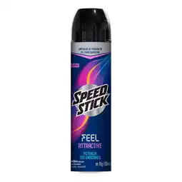Farmacias YZA Speedstick feel attractive desodorante aerosol 150ml oferta