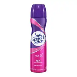 Farmacias YZA Lady speed stick pro5 aerosol 91g 1 pza oferta