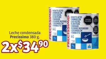 Soriana Súper Leche condensada Precíssimo 380 g. x 2 oferta