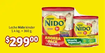 Leche Nido kinder 1.4 kg. + 360 g.