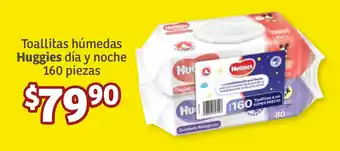 Soriana Súper Toallitas húmedas Huggies día y noche 160 piezas oferta