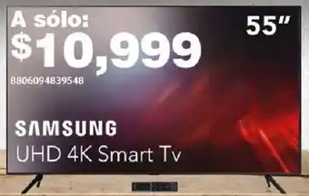 City Club SAMSUNG UHD 4K Smart Tv 55" oferta
