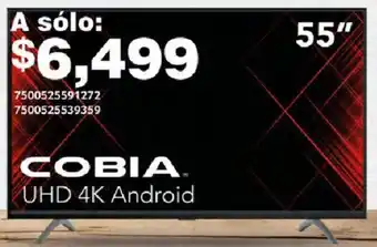 City Club COBIA UHD 4K Android 55" oferta