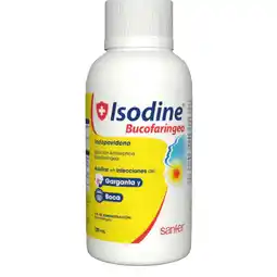 Farmacias YZA Isodine bucofaringeo solución 120ml oferta
