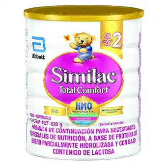 Farmacias YZA Similac total comfort 2 820 g oferta