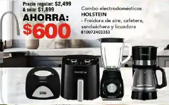 City Club HOLSTEIN Combo electrodomésticos oferta