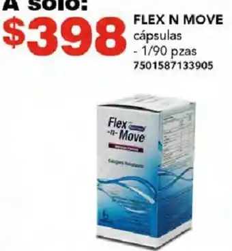 City Club FLEX N MOVE cápsulas 1/90 pzas oferta