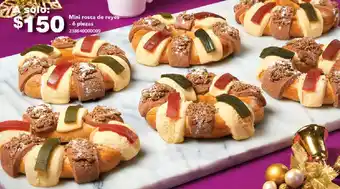 City Club Mini rosca de reyes 6 piezas oferta