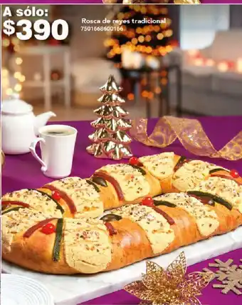 City Club Rosca de reyes tradicional oferta