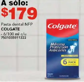 City Club Pasta dental NFP COLGATE 6/100ml oferta