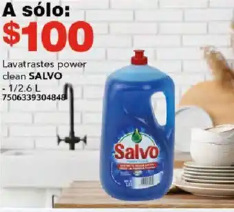 City Club Lavatrastes power clean SALVO 1/2.6L oferta