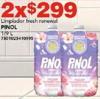 City Club Limpiador fresh renewal PINOL 1/9L oferta