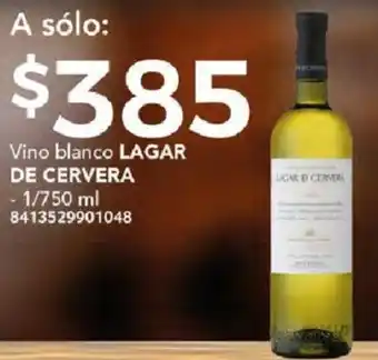 City Club Vino blanco LAGAR DE CERVERA 1/750ml oferta