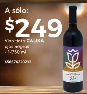 Vino tinto CALIXA ojos negros 1/750ml