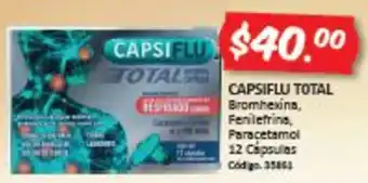 Farmacias Bazar Capsiflu Total oferta
