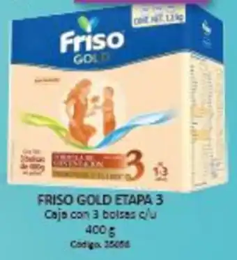 Farmacias Bazar Friso Gold Etapa 3 400g oferta