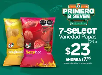7-SELECT Variedad Papas 70.8 g