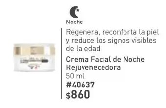 Crema Facial de Noche Rejuvenecedora 50 ml