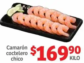 Soriana Híper Camarón coctelero chico oferta