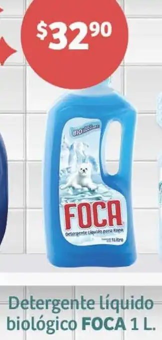 Soriana Híper Detergente líquido biológico FOCA 1L oferta