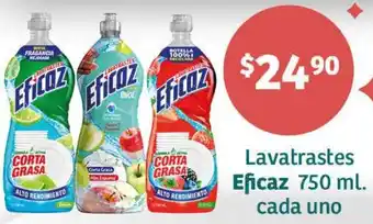 Soriana Híper Lavatrastes Eficaz 750ml oferta