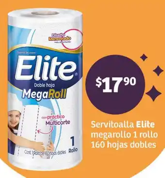 Soriana Híper Servitoalla Elite megarollo 1 rollo 160 hojas dobles oferta