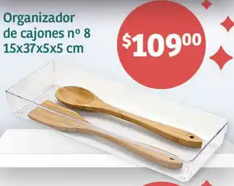 Soriana Híper Organizador de cajones nº 8 15x37x5x5 cm oferta