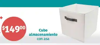 Soriana Híper Cubo almacenamiento con asa oferta