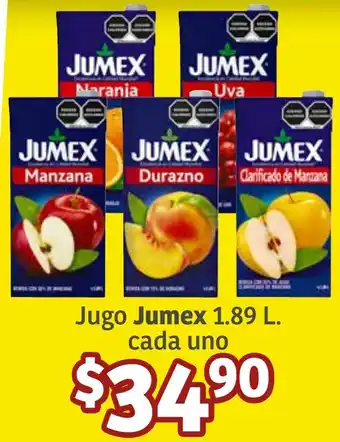 Soriana Híper Jugo Jumex 1.89L oferta