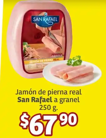 Soriana Híper Jamón de pierna real San Rafael a granel 250g oferta