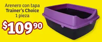 Soriana Híper Arenero con tapa Trainer's Choice 1 pieza oferta