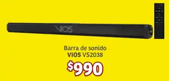 Soriana Híper Barra de sonido VIOS VS2038 oferta
