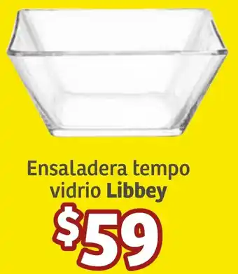 Soriana Híper Libbey Ensaladera tempo vidrio oferta