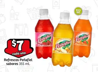 Soriana Express Refrescos Peñafiel sabores 355 ml. oferta