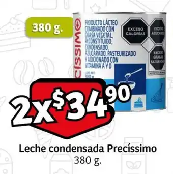 Soriana Express Leche condensada Precíssimo 380 g. x 2 oferta