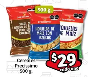 Soriana Express Cereales Precíssimo 500 g. c/u oferta