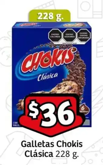 Galletas Chokis Clásica 228 g.