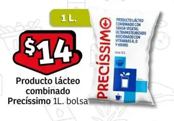 Soriana Express Producto lácteo combinado Precíssimo 1L. bolsa oferta