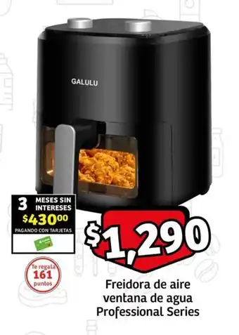 Soriana Express Freidora de aire ventana de agua Professional Series oferta