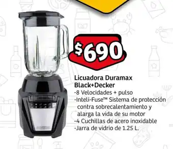Soriana Express Licuadora Duramax Black+Decker 1.25L oferta