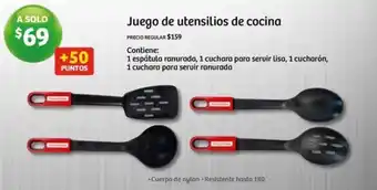 Juego de utensilios de cocina