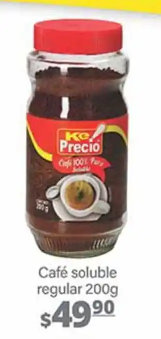 La Comer Café soluble regular 200g oferta